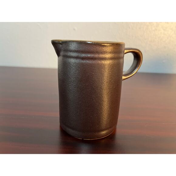Ceramic Milk Creamer Pitcher Glazed Art Pottery 3" - Picture 3 of 9
